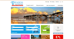 Desktop Screenshot of paxosproperties.com